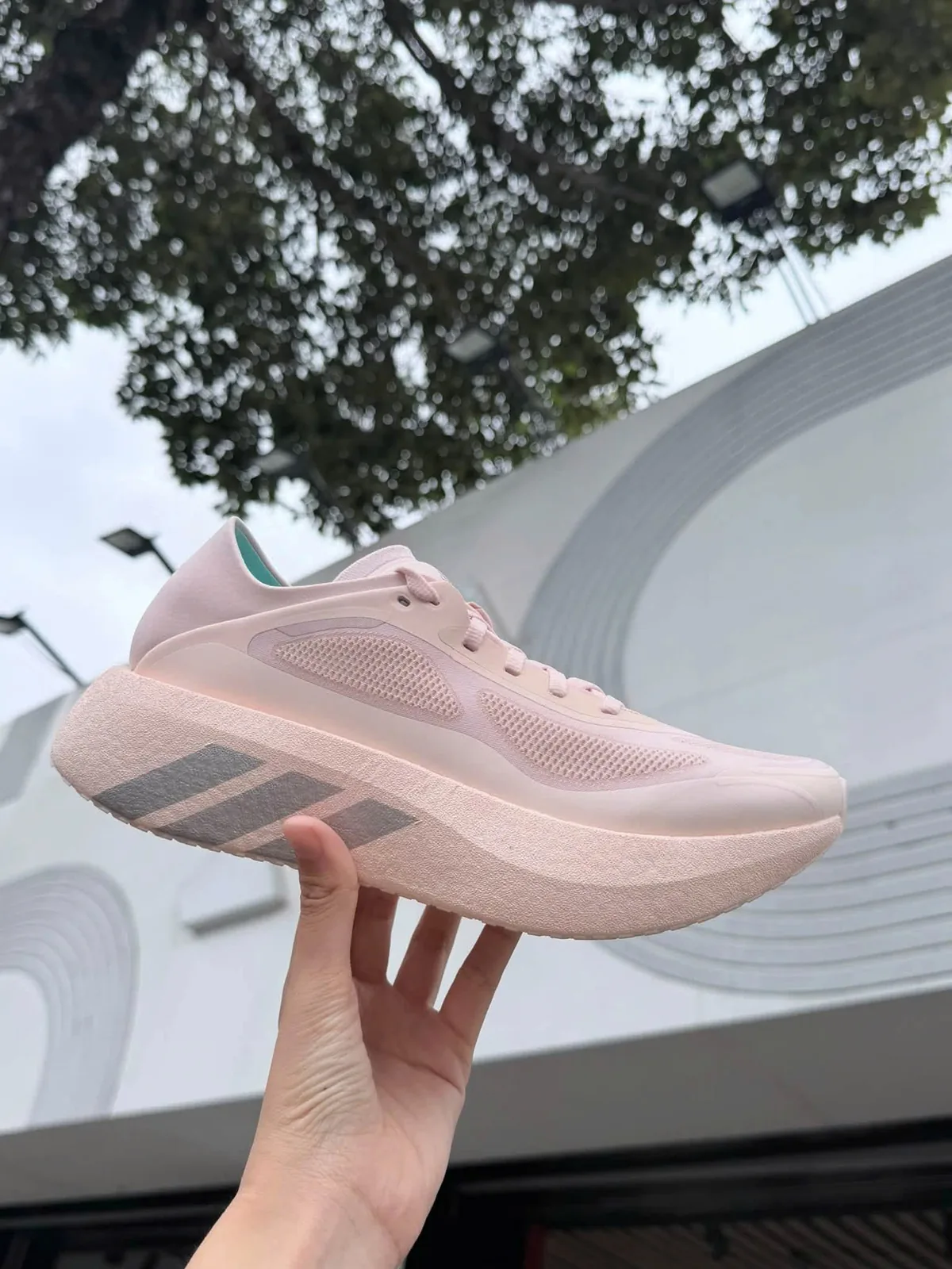Adidas Hyperboost Run Running Shoes Pink Tint / Wonder Taupe