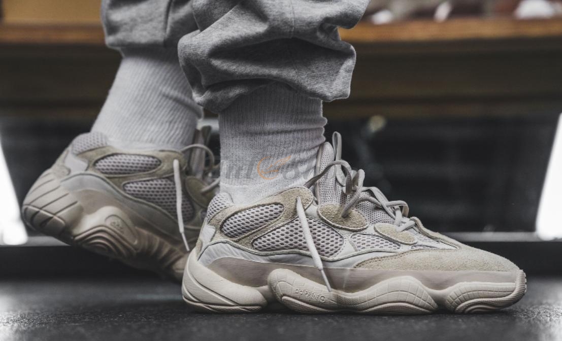 Adidas Yeezy 500 Granite màu xám bạc mới