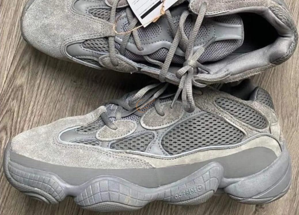 Adidas Yeezy 500 Granite màu xám bạc mới