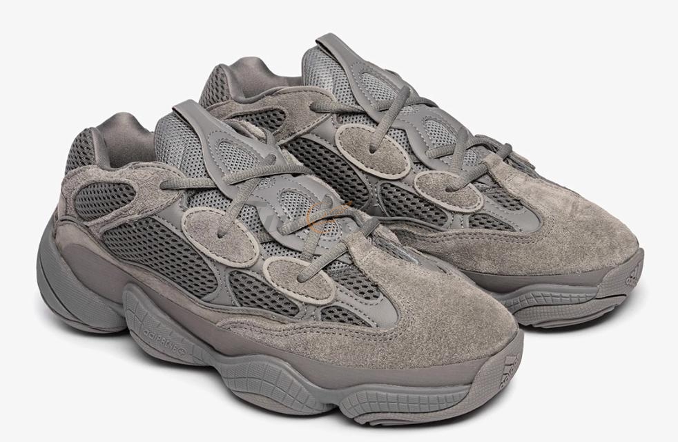 Adidas Yeezy 500 Granite màu xám bạc mới