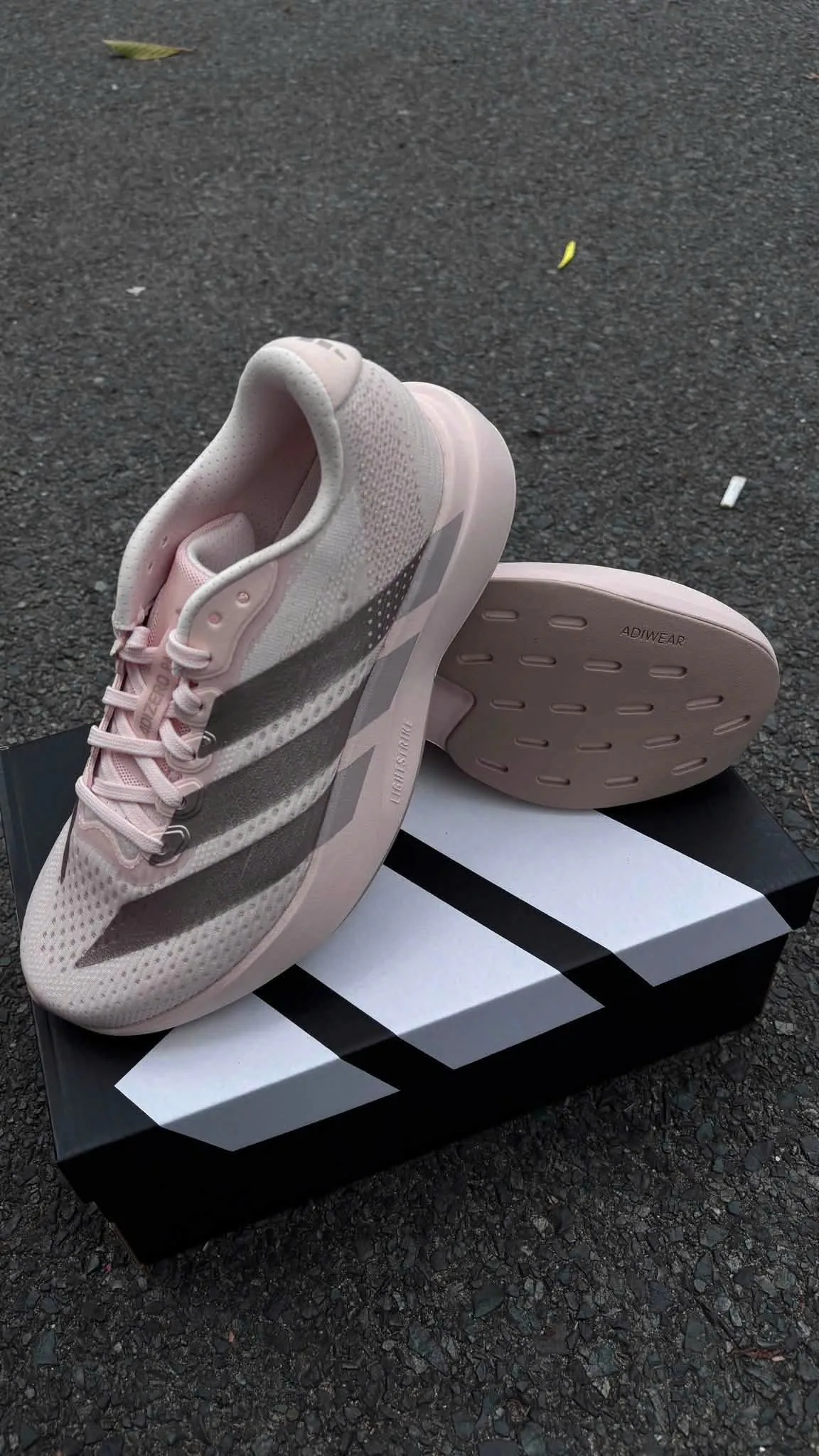 Adizero Pacer Running Shoes Pink Colorway KZ8977