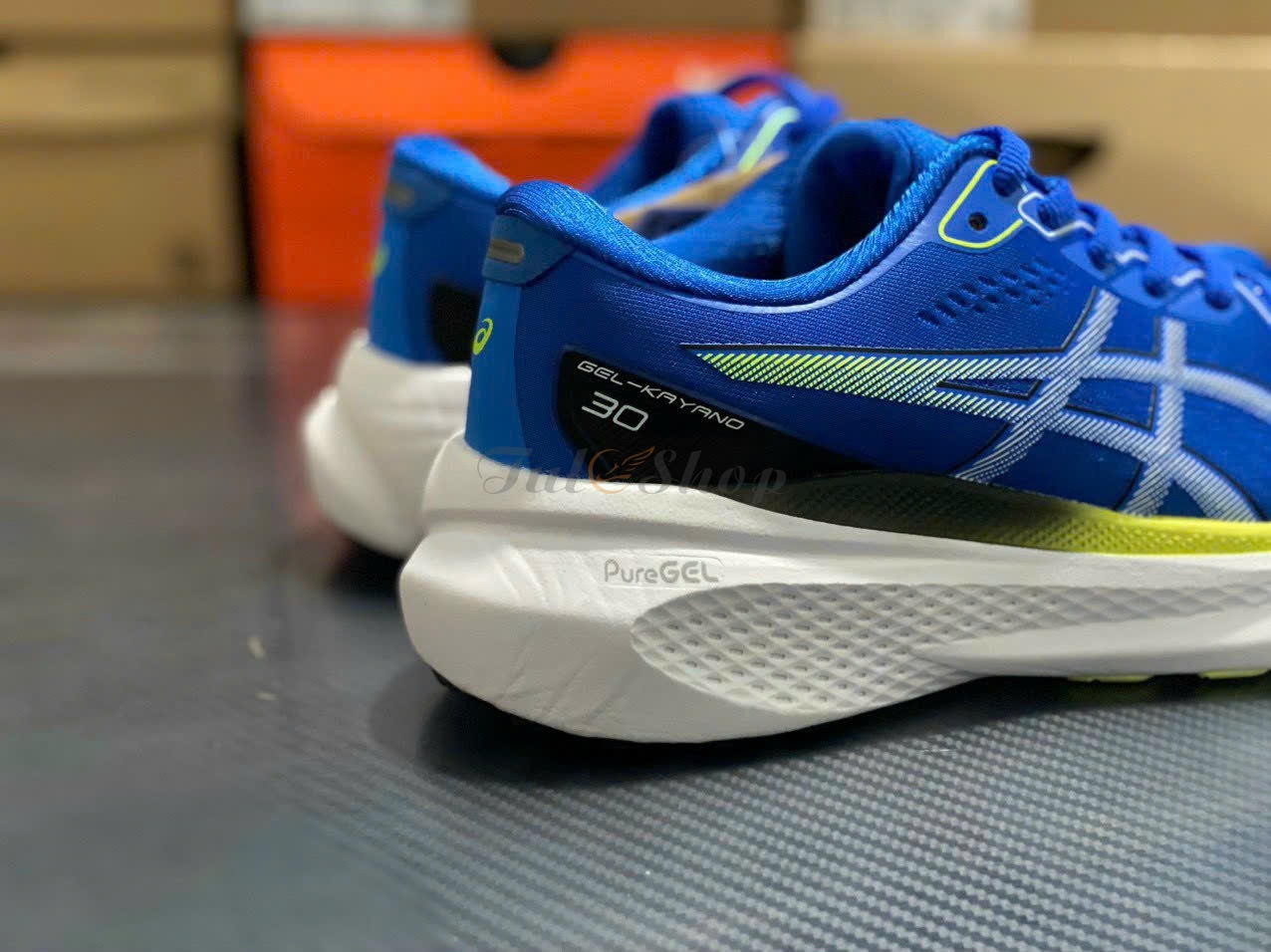 Asics Gel-Kayano 30 Illusion Blue/Glow Yellow