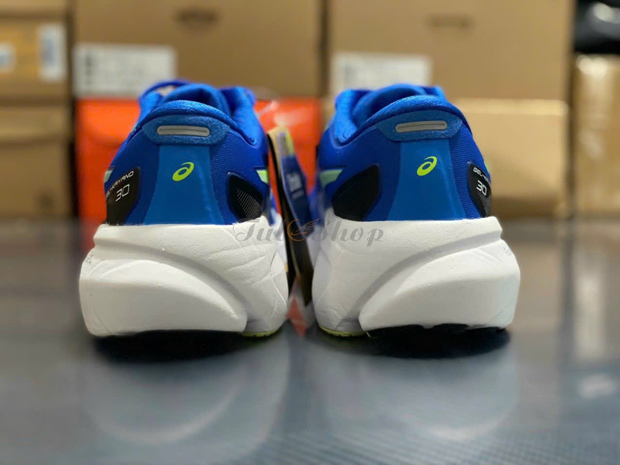 Asics Gel-Kayano 30 Illusion Blue/Glow Yellow