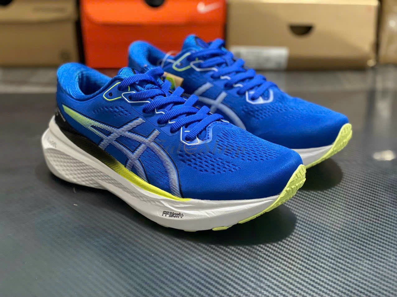 Asics Gel-Kayano 30 Illusion Blue/Glow Yellow