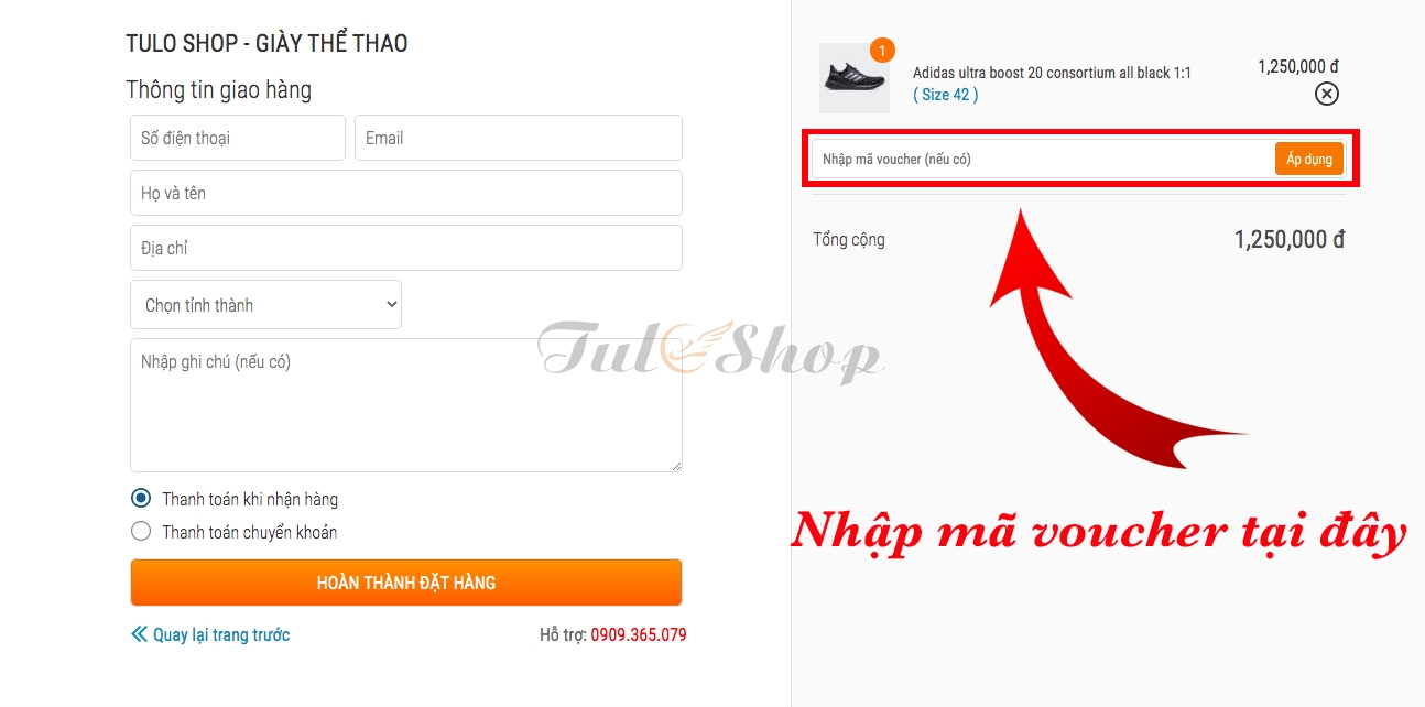 Đăng ký ngay - Tích điểm nhận nhiều ưu đãi tại Tulo Shop