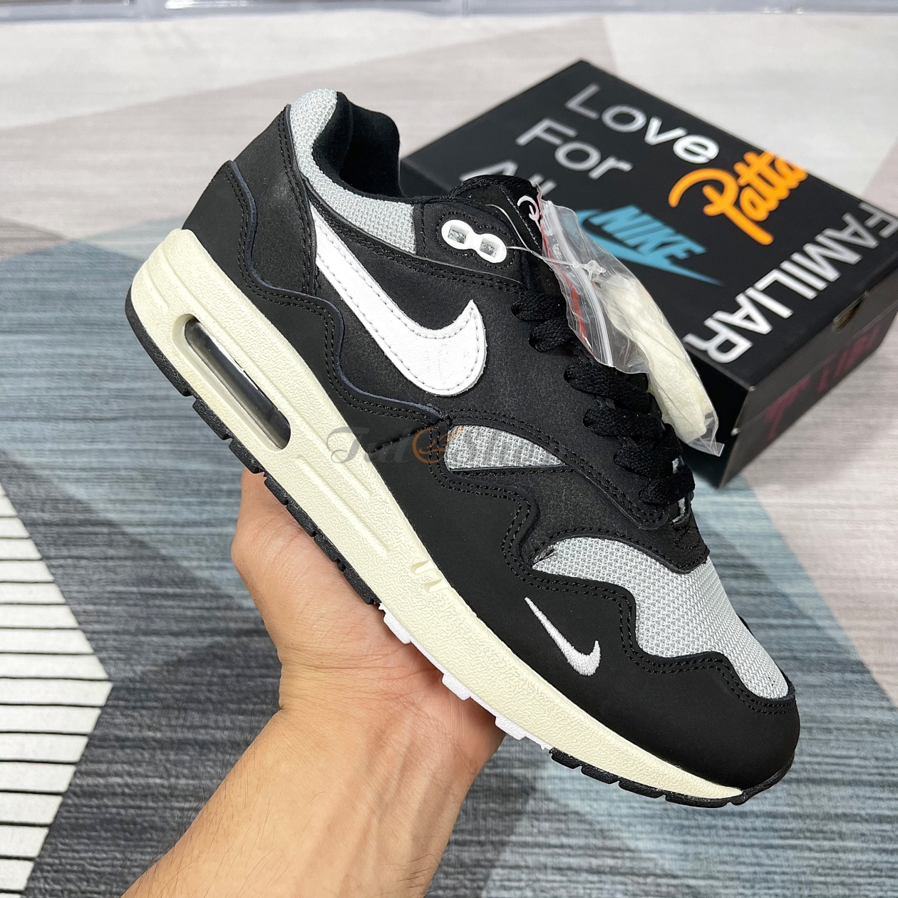 Nike Air Max 1 Collaboration x Patta Black