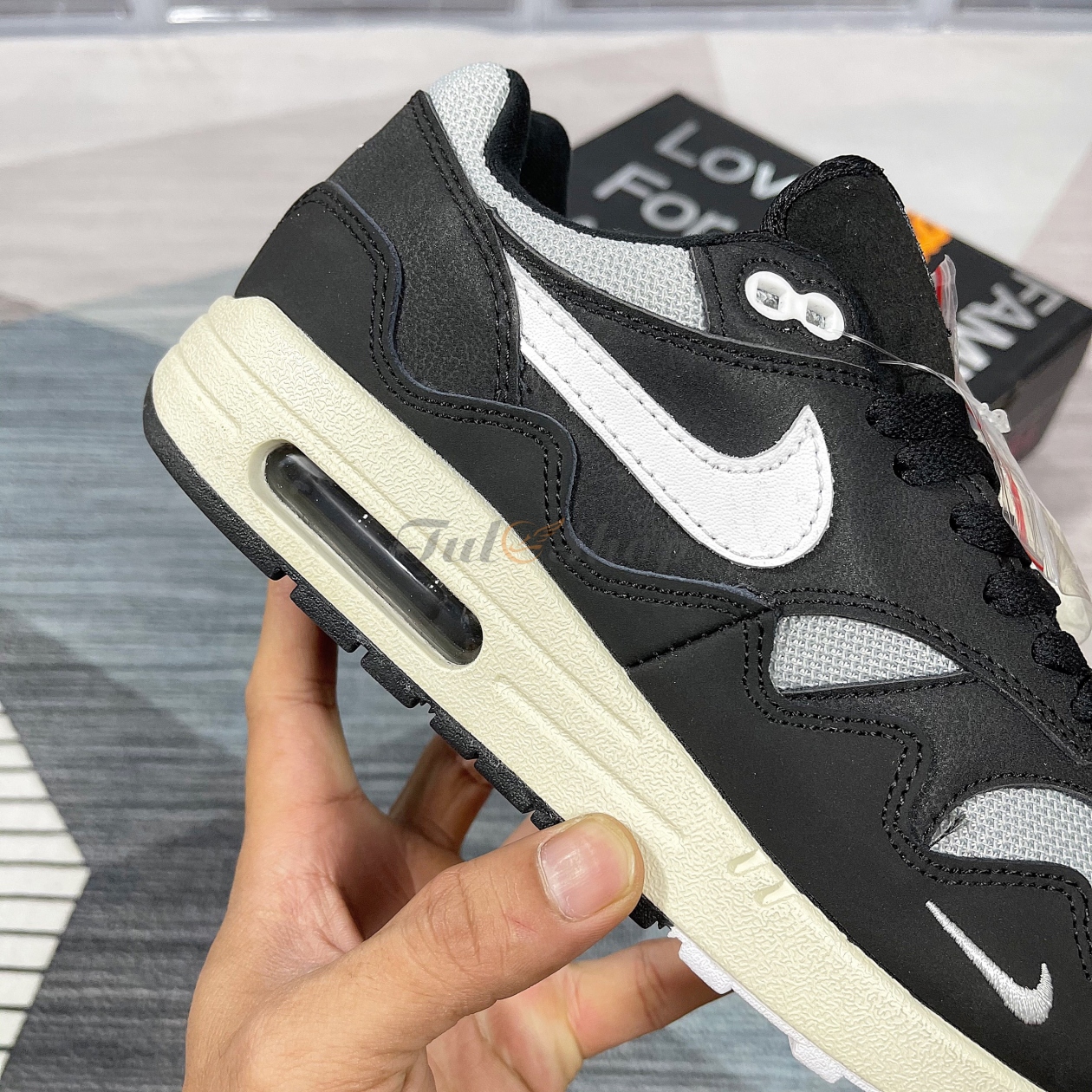 Nike Air Max 1 Collaboration x Patta Black