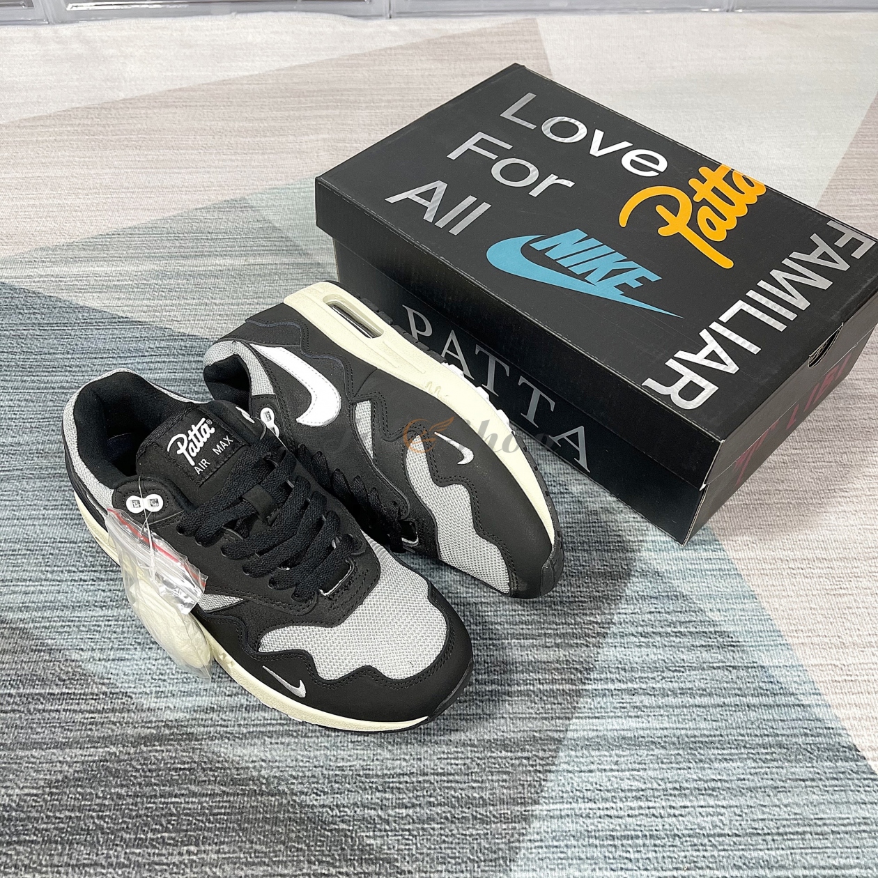 Nike Air Max 1 Collaboration x Patta Black