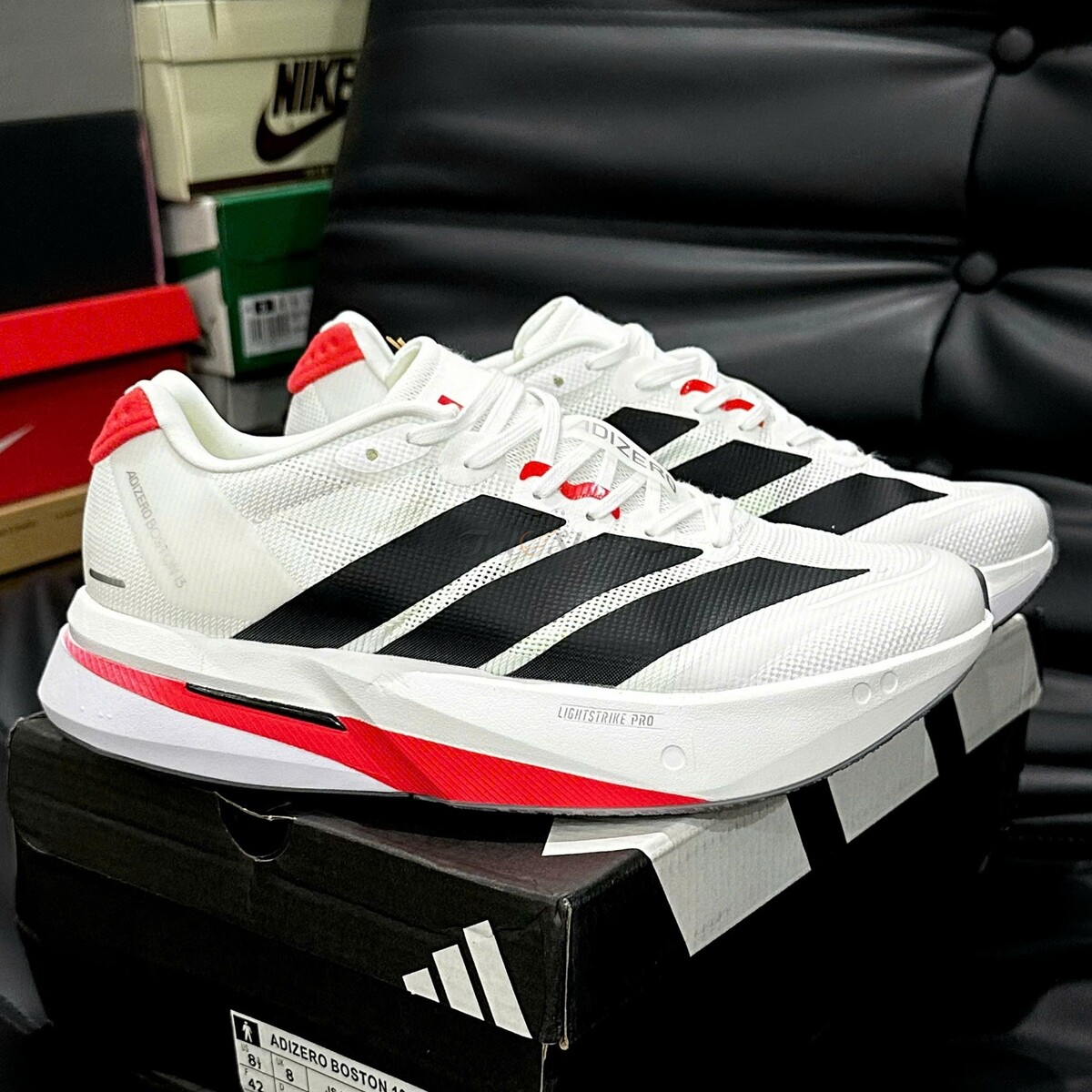 Adidas Adizero Boston 13 Lucid Red