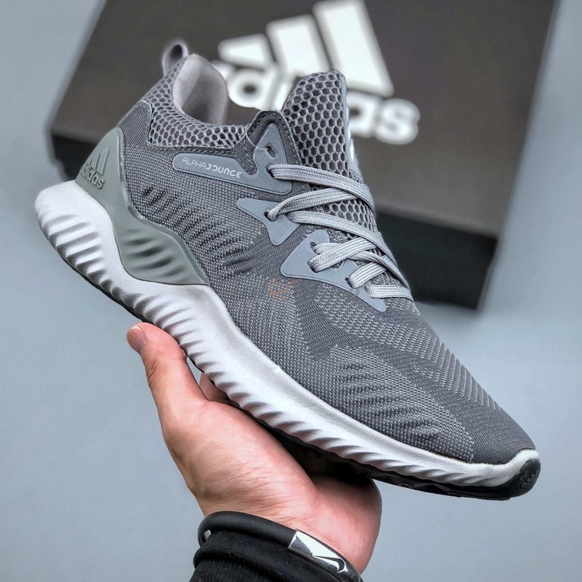 Adidas Alphabounce Beyond Xám 2018 Nam