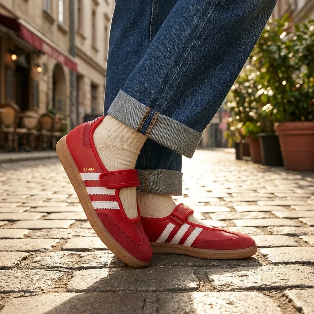Adidas Samba Jane Scarlet White Gum
