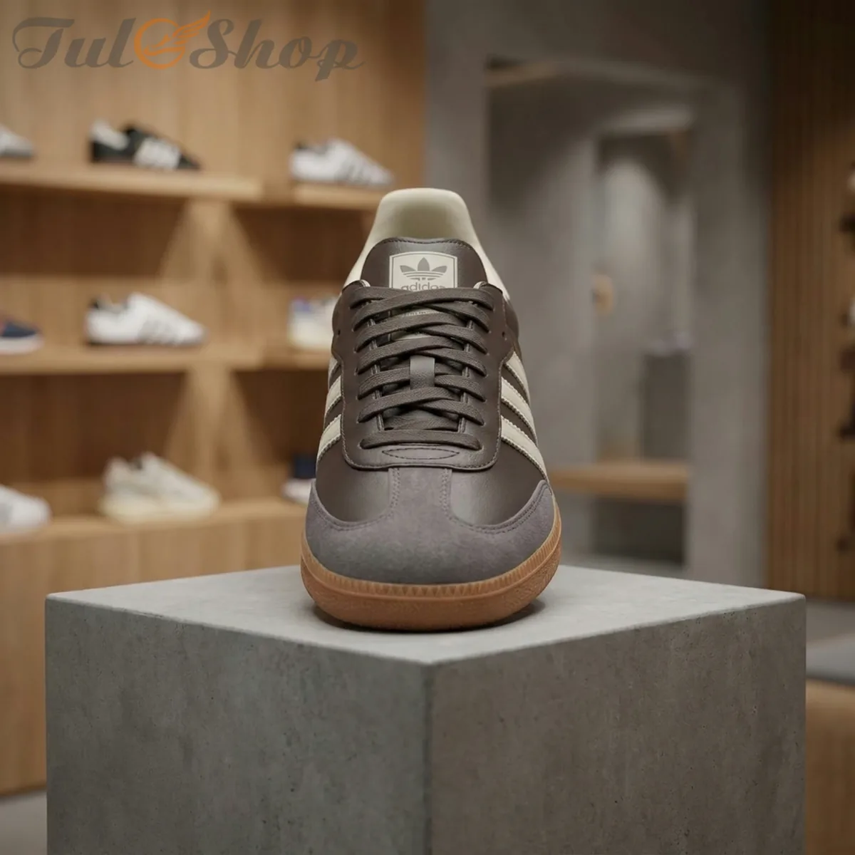 Adidas Samba OG Brown Putty Grey ID1481