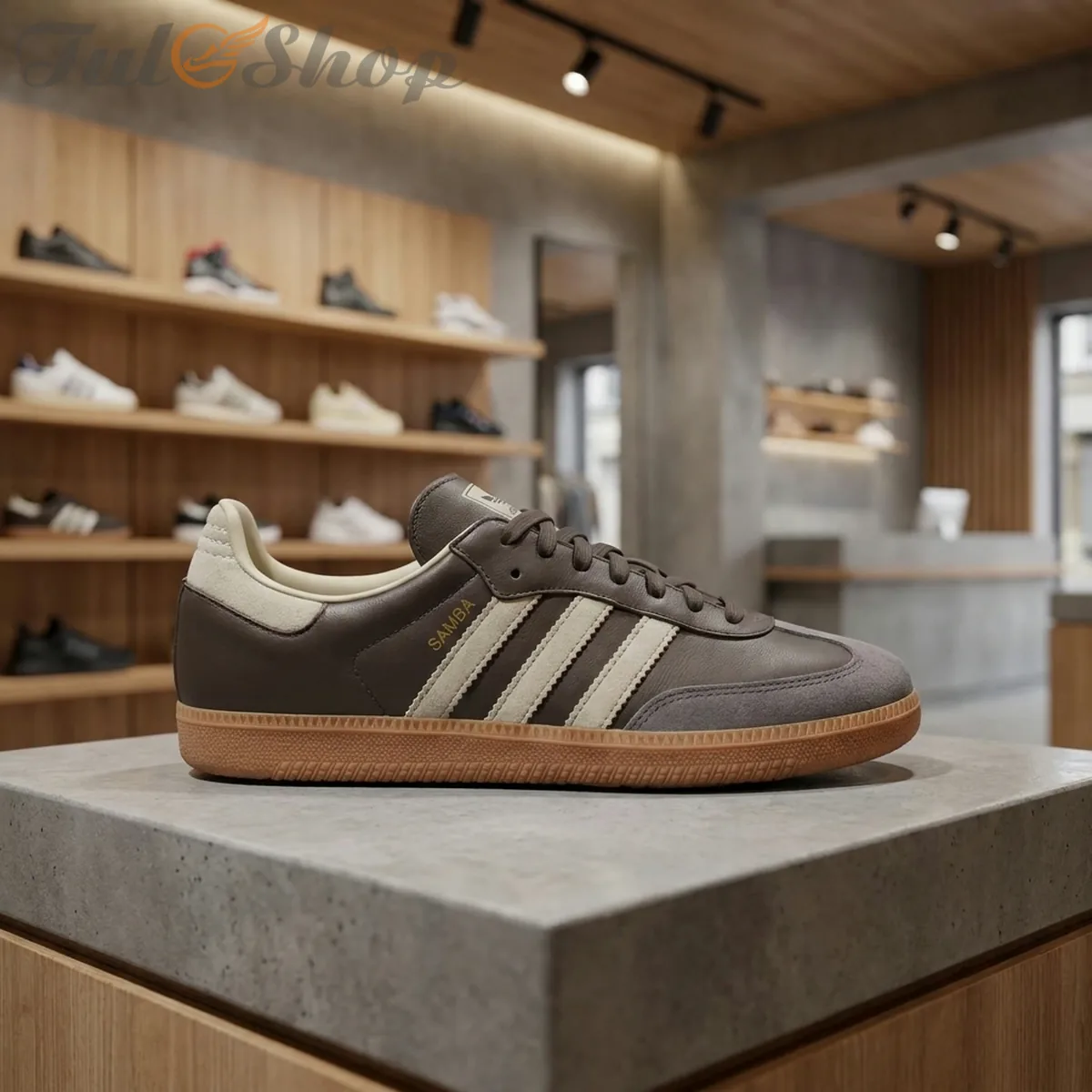 Adidas Samba OG Brown Putty Grey ID1481