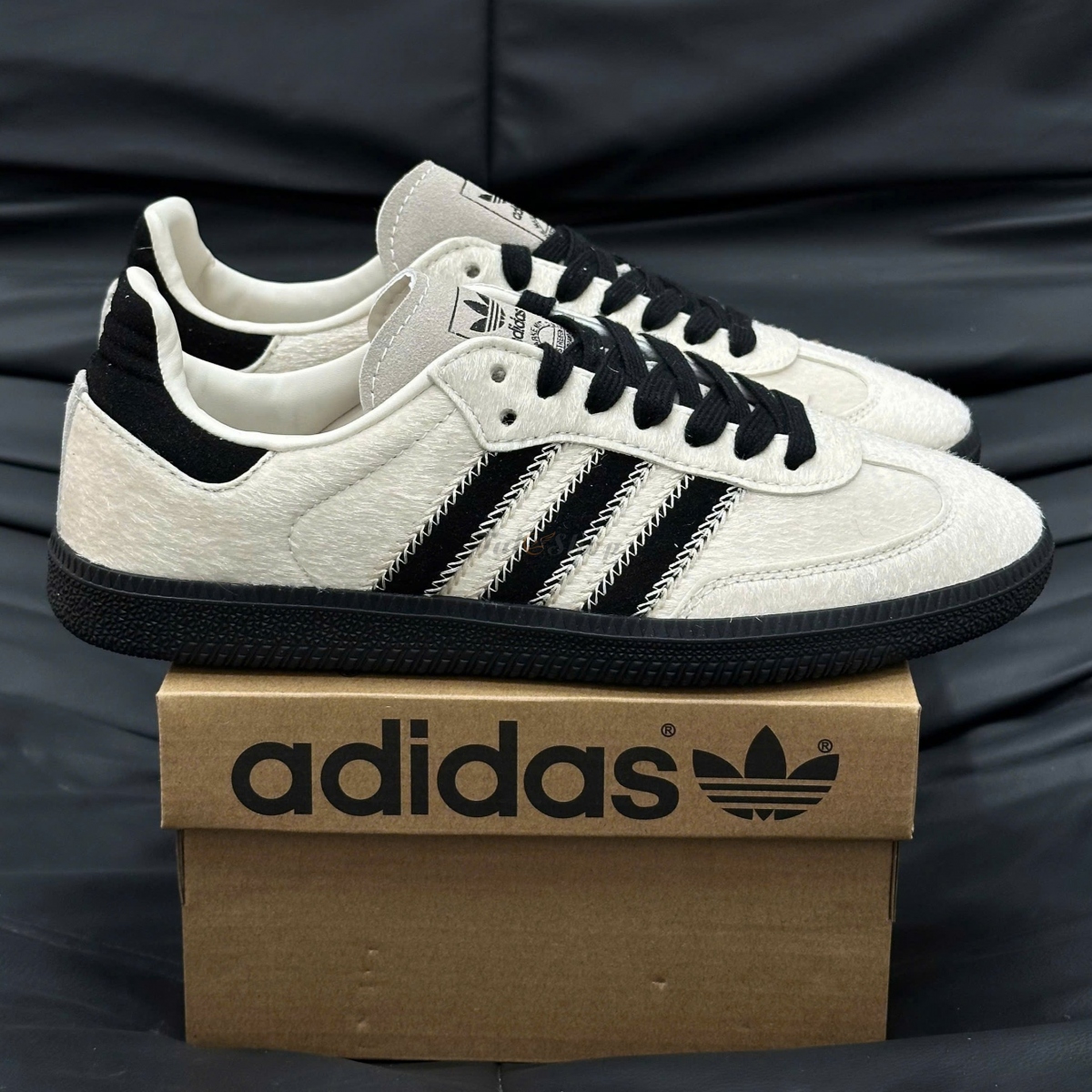 Adidas Samba OG Wonder White Black Pony