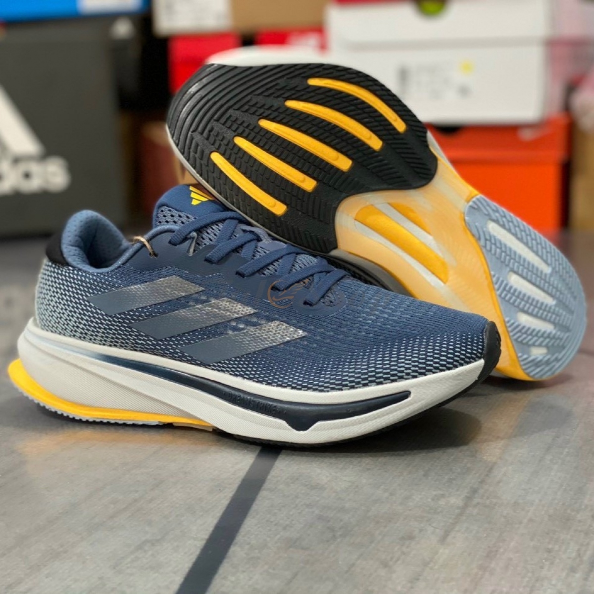 Adidas Supernova Rise Preloved Ink/Iron Metallic