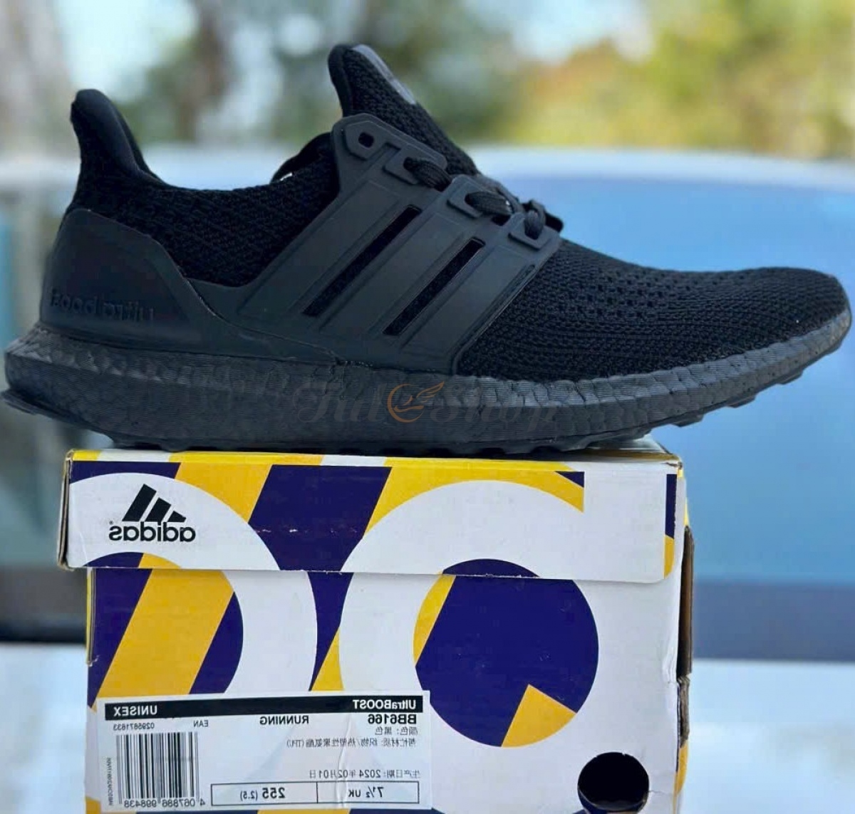 Adidas ultra boost 4.0 All Black (Boost Nén)