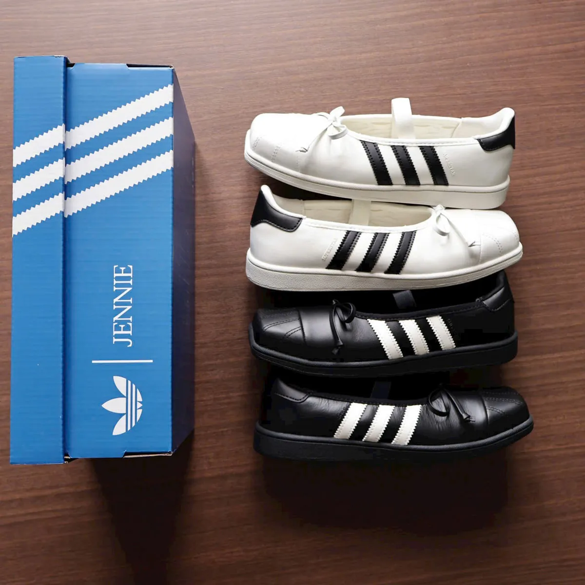 Adidas x Jennie Superstar Ballet SQ 'Black'