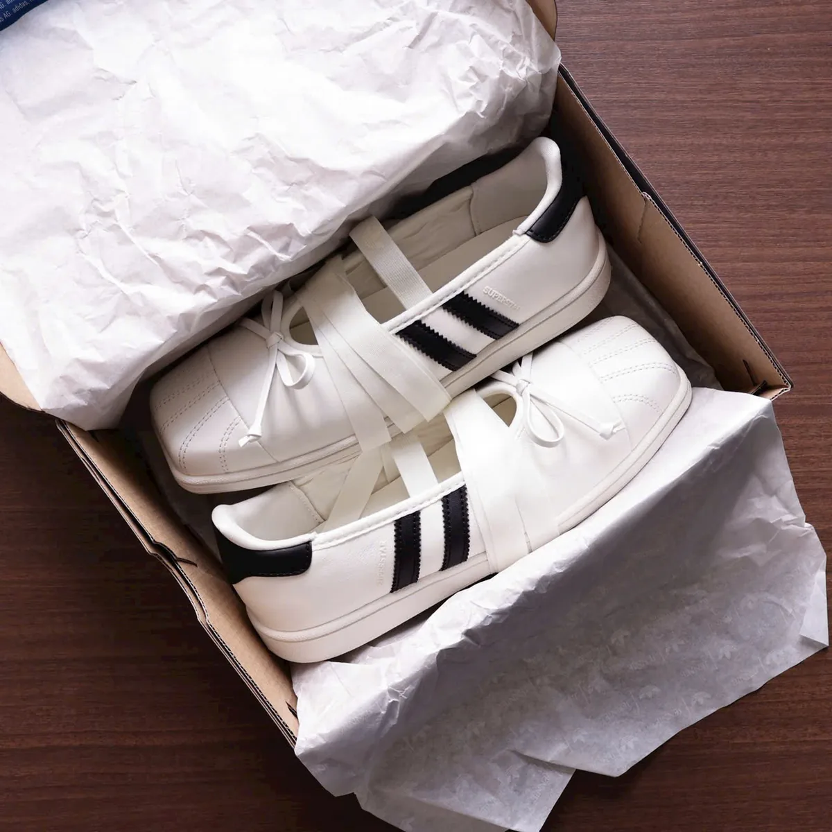 Adidas x Jennie Superstar Ballet SQ 'White'