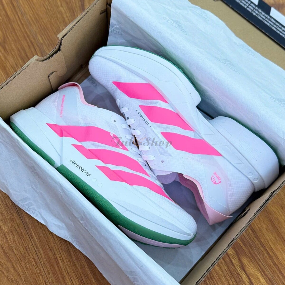 Adizero Adios Pro 4 White Pink