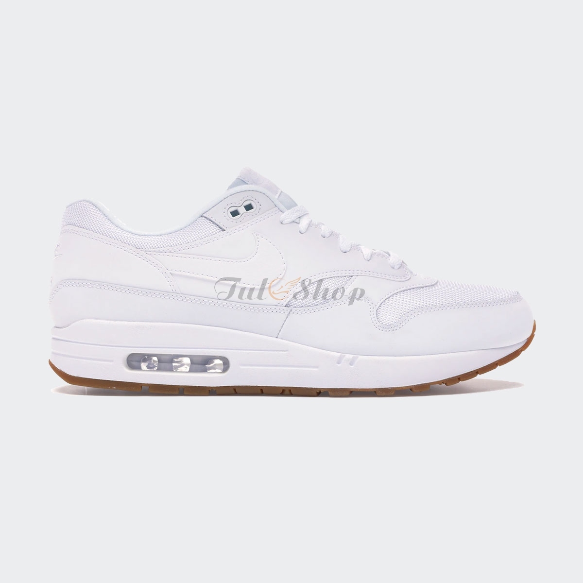 Air Max 1 White Gum Sole