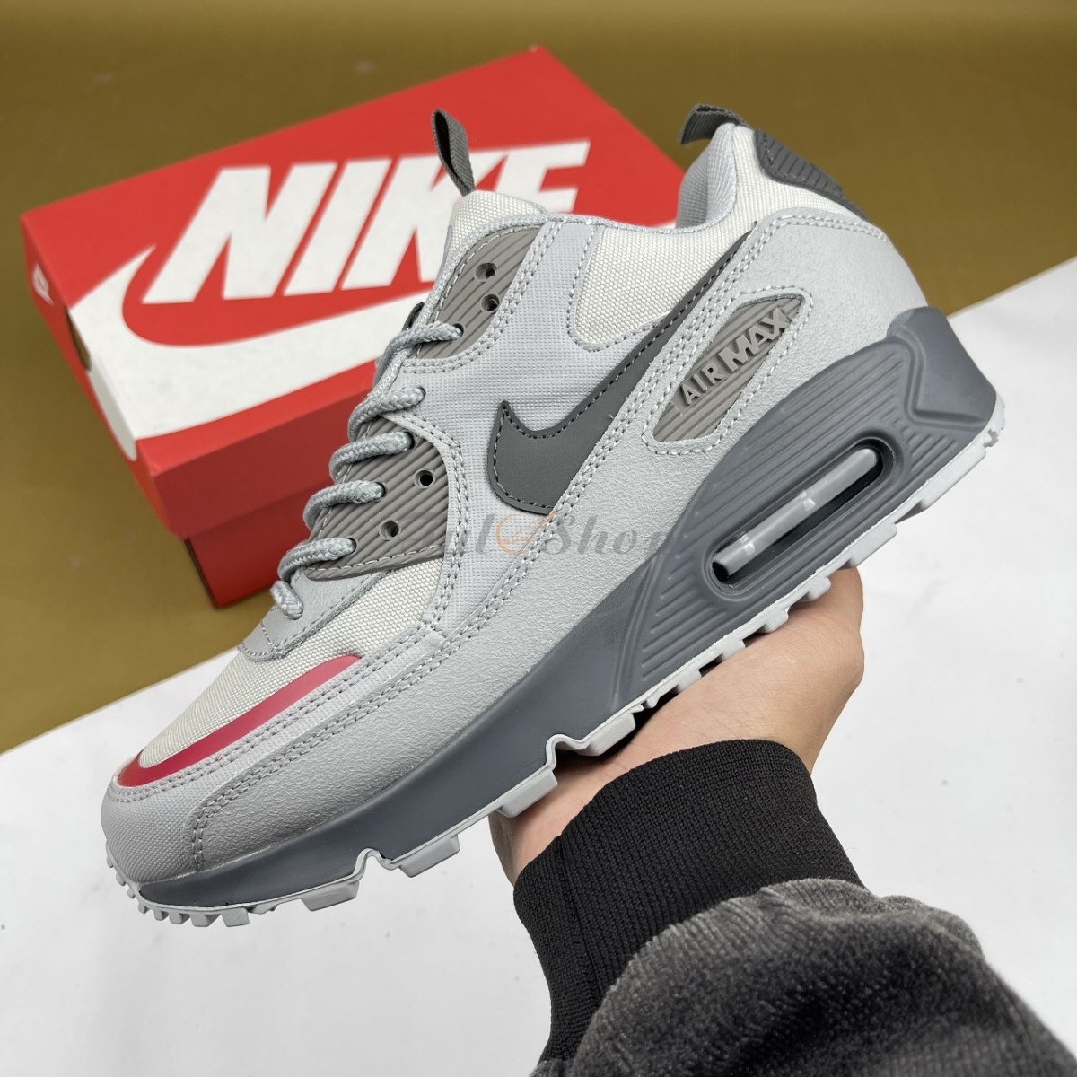 Air Max 90 Plus Wolf Grey