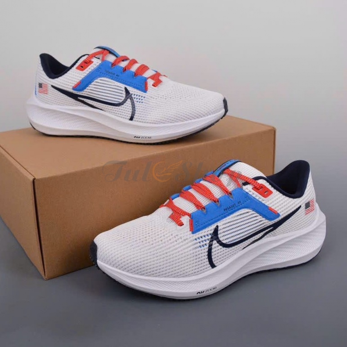 Air Zoom Pegasus 40 Black Blue Orange