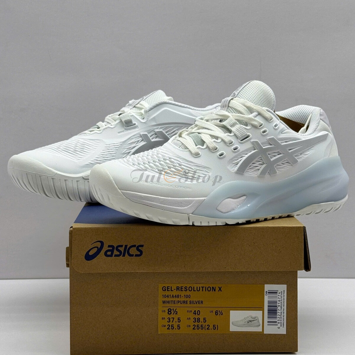 Asics Gel Resolution X White/Pure Silver