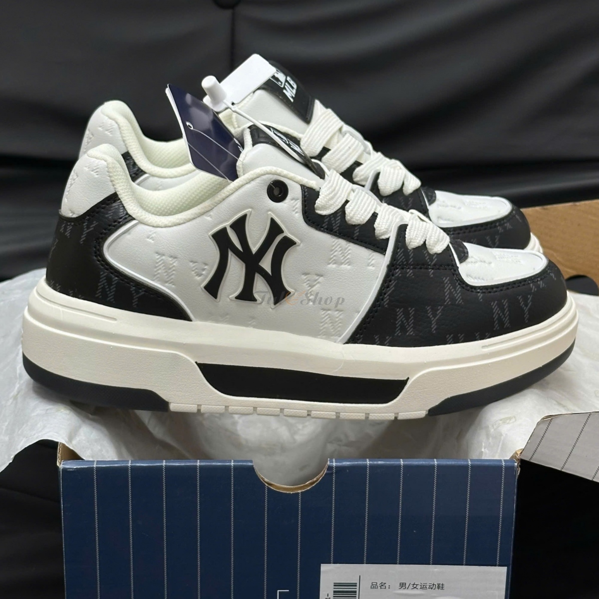 MLB Chunky Liner Denim Mono SL New York Yankees Black