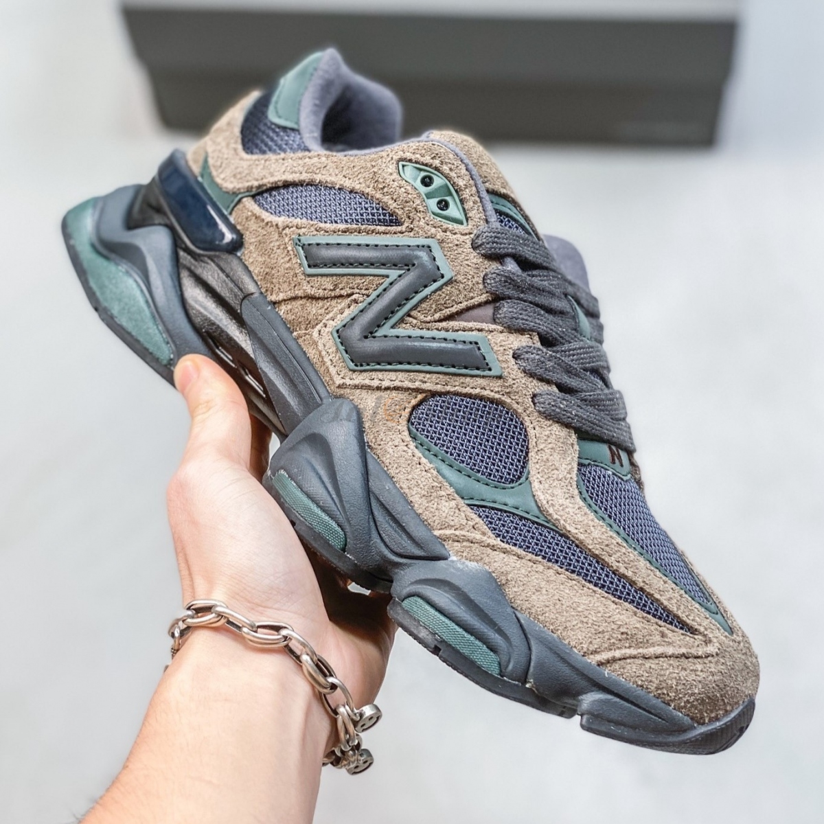 New Balance 9060 Beef And Broccoli Brown Green