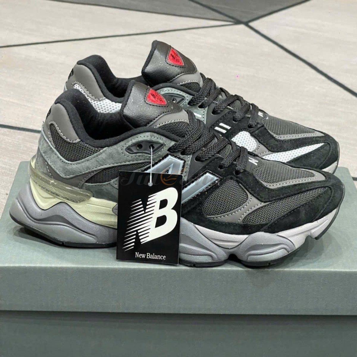 New Balance 9060 Black Castlerock Grey