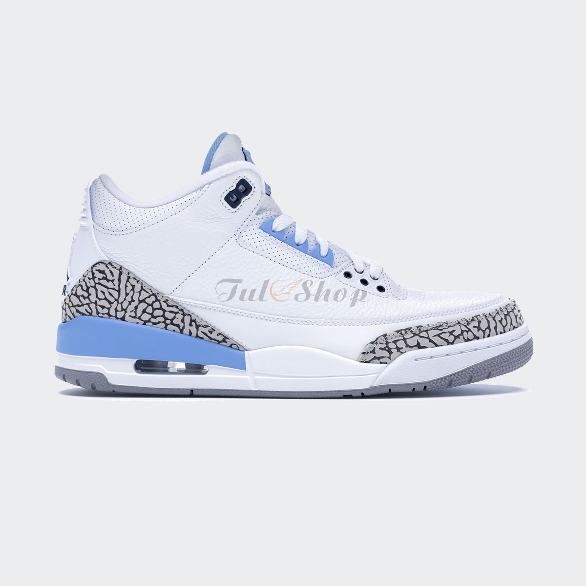 Nike Air Jordan 3 White UNC
