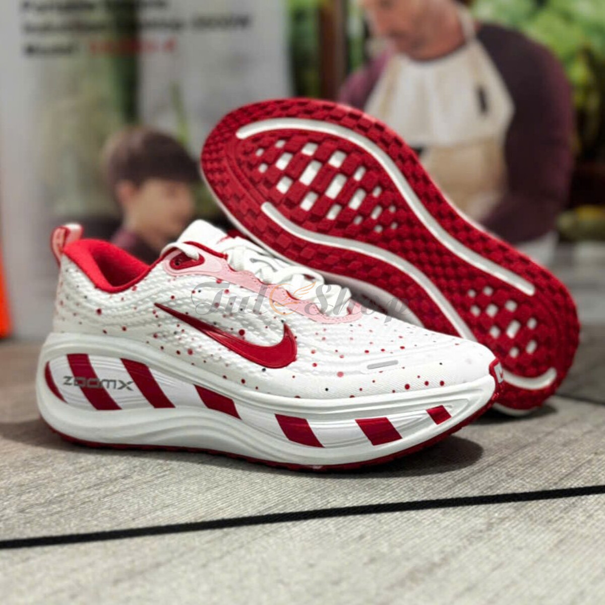 Nike Air Zoom Vomero Plus White Red Dots