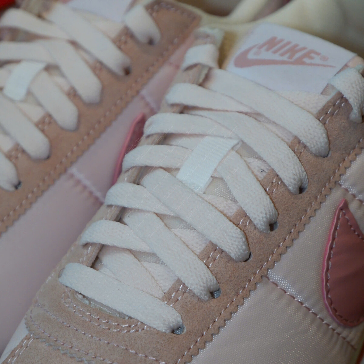 Nike Cortez Leather "Sail/Silt Red"