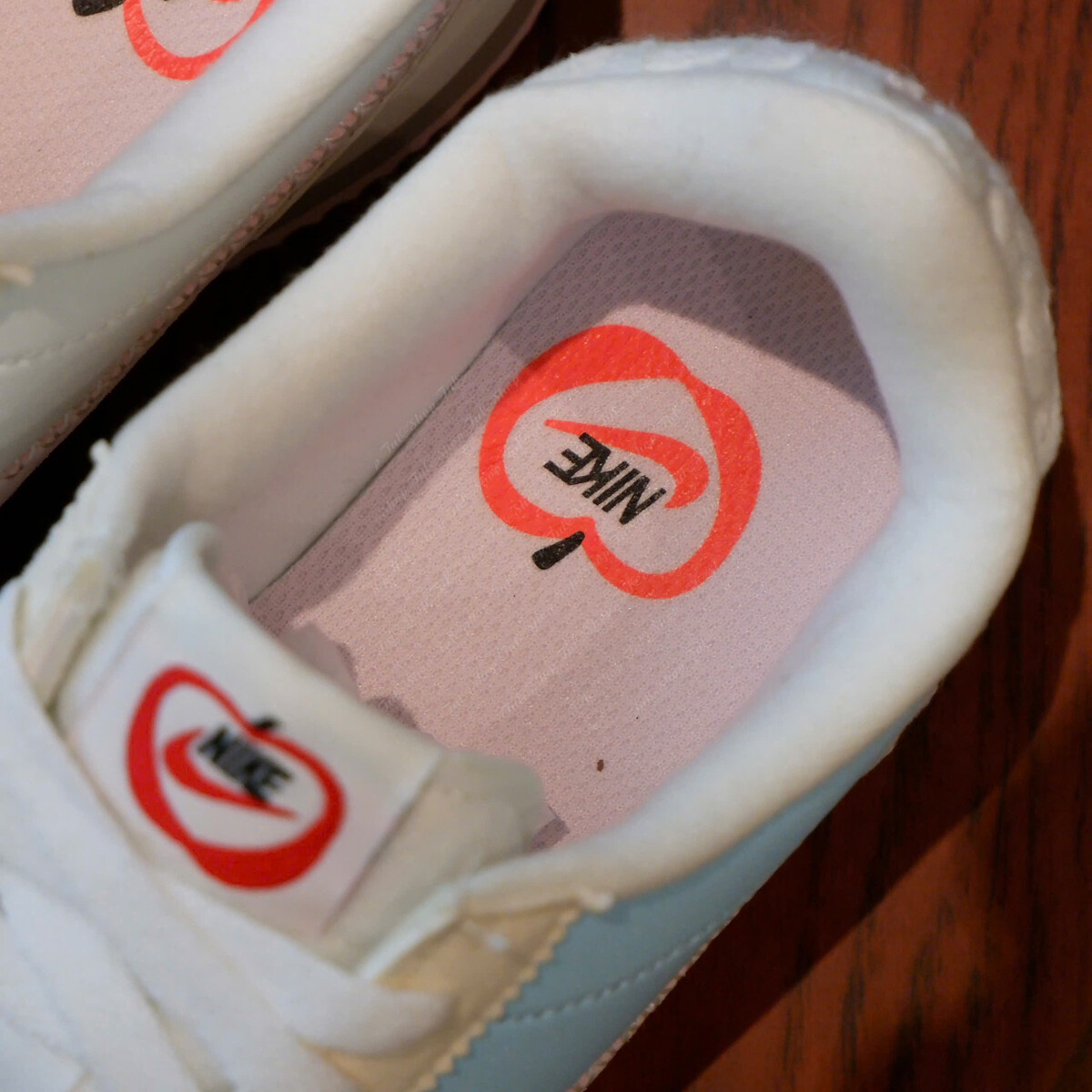 Nike Cortez White Light Blue/Pink Colorway
