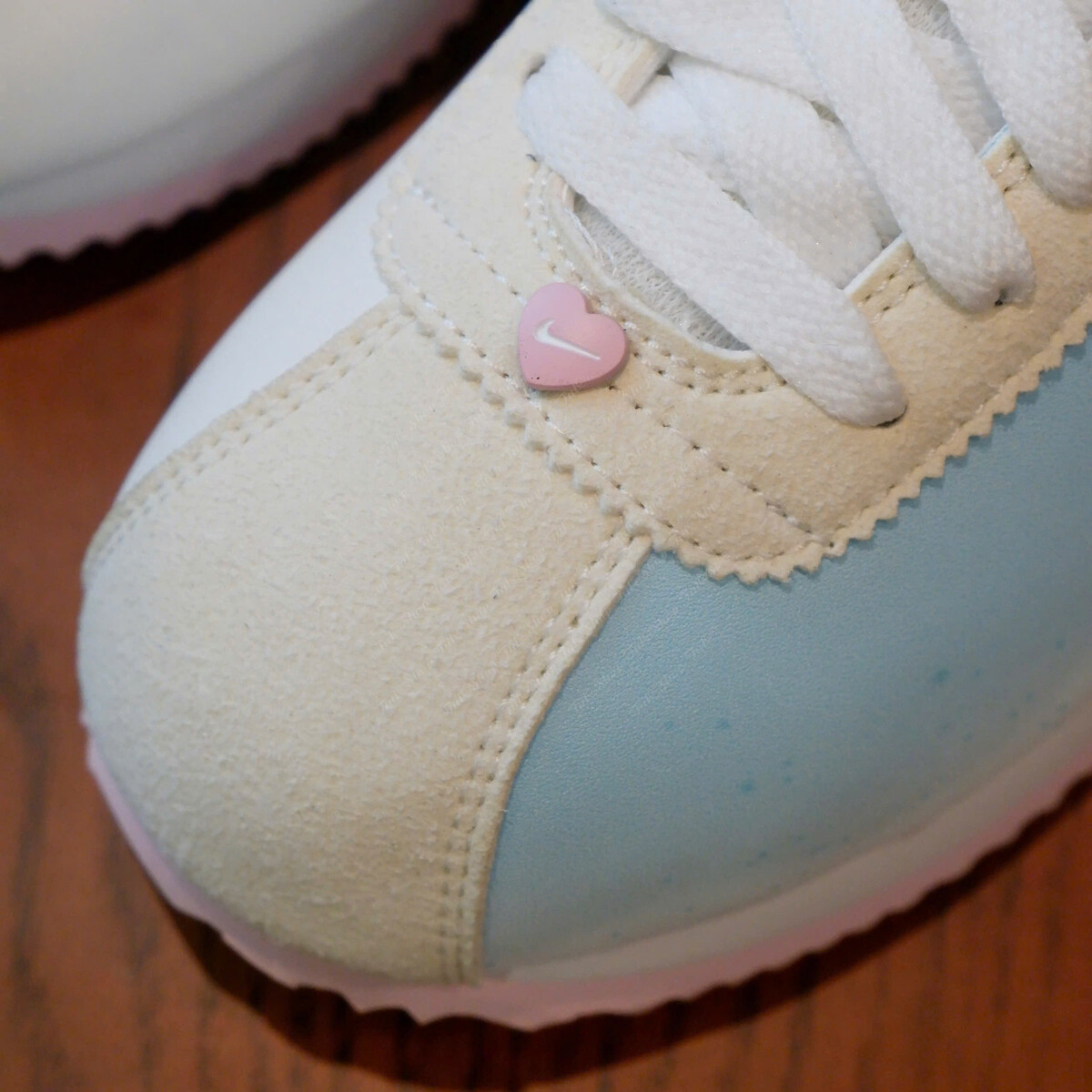 Nike Cortez White Light Blue/Pink Colorway