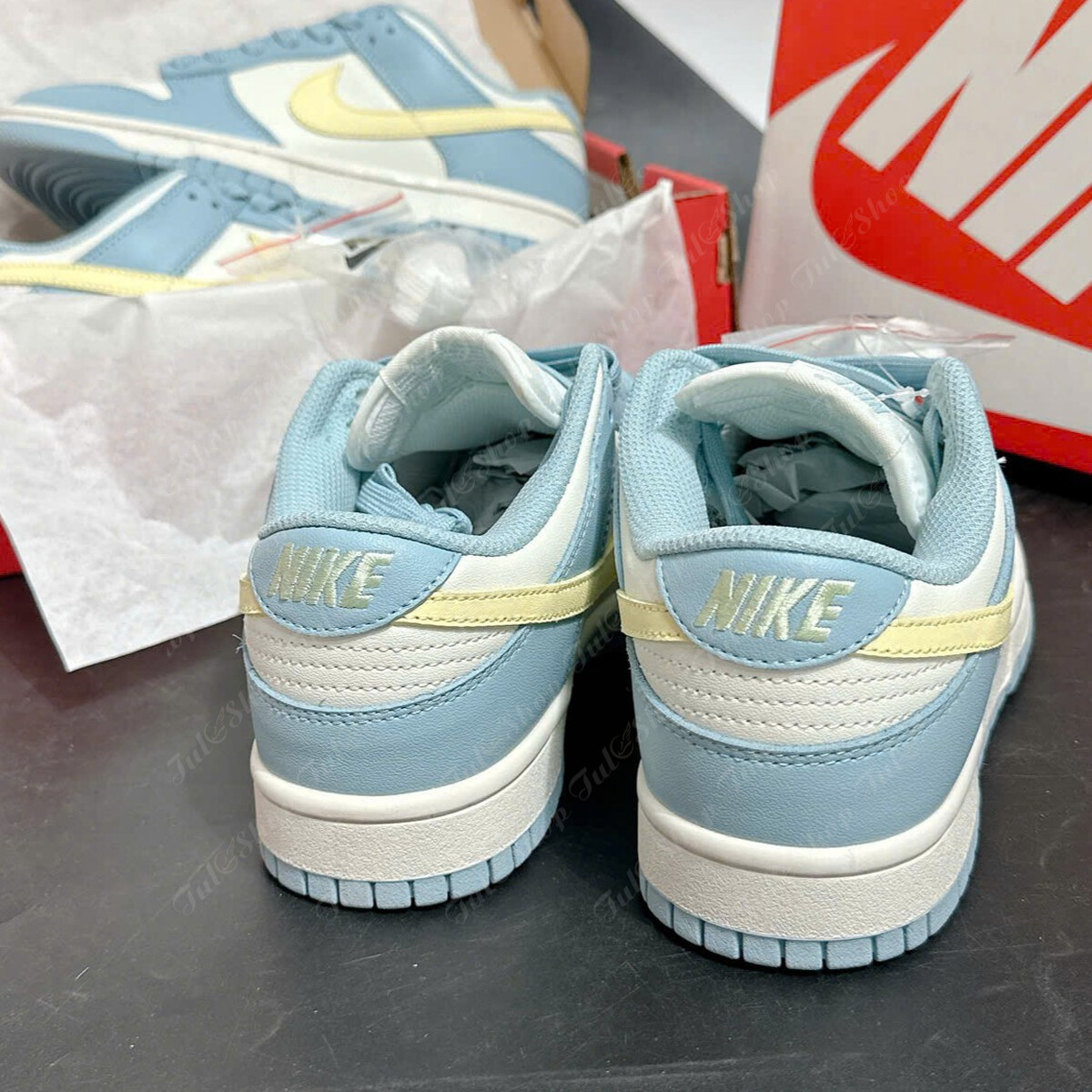 Nike Dunk Low Ocean Bliss Citron Tint