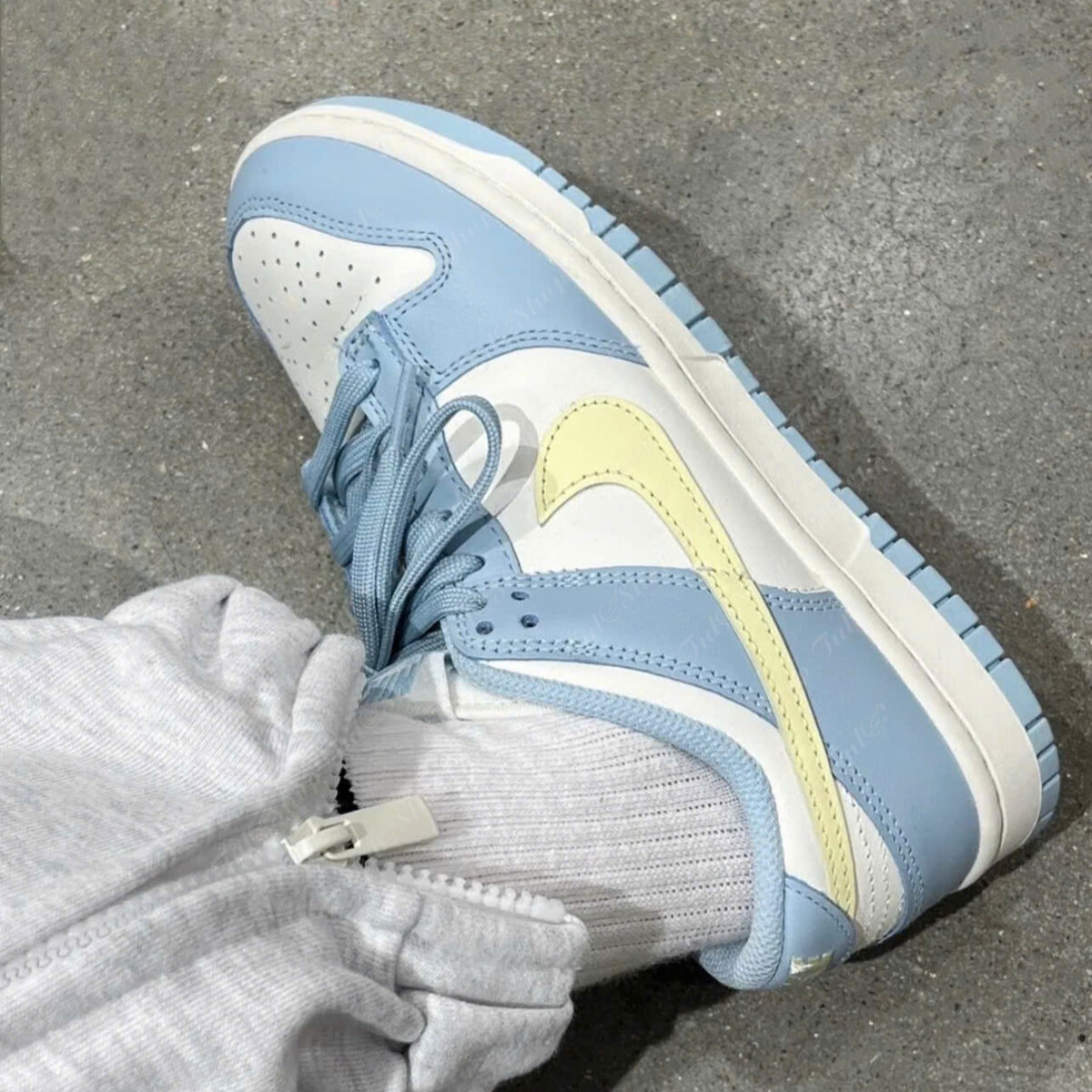 Nike Dunk Low Ocean Bliss Citron Tint