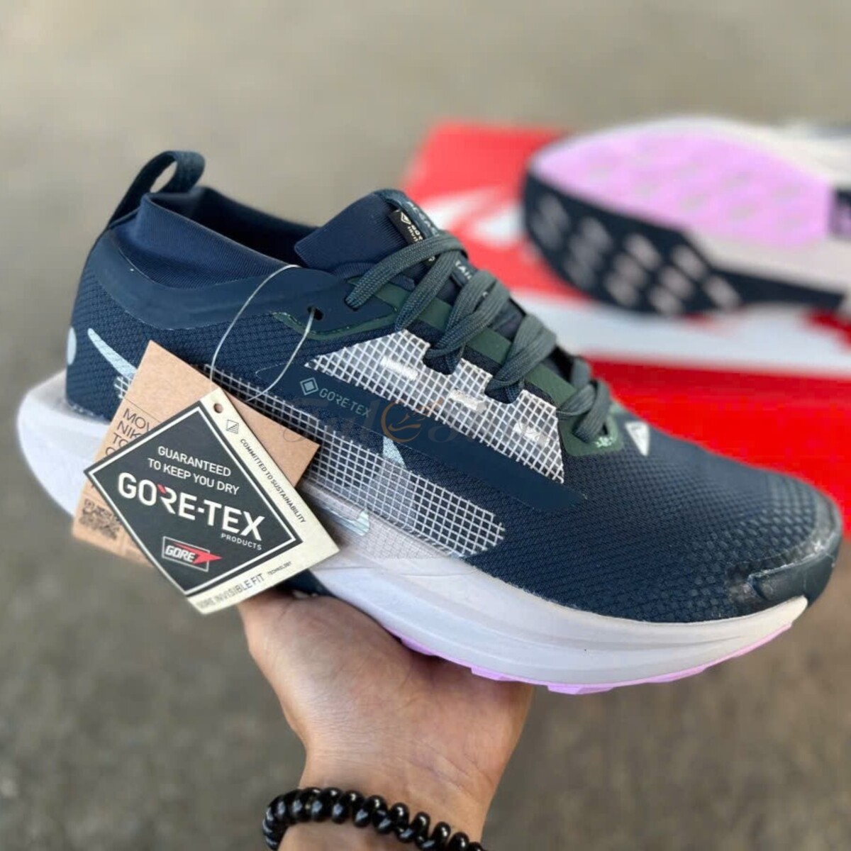 Nike Pegasus Trail 5 Gore-Tex Black Wolf Grey