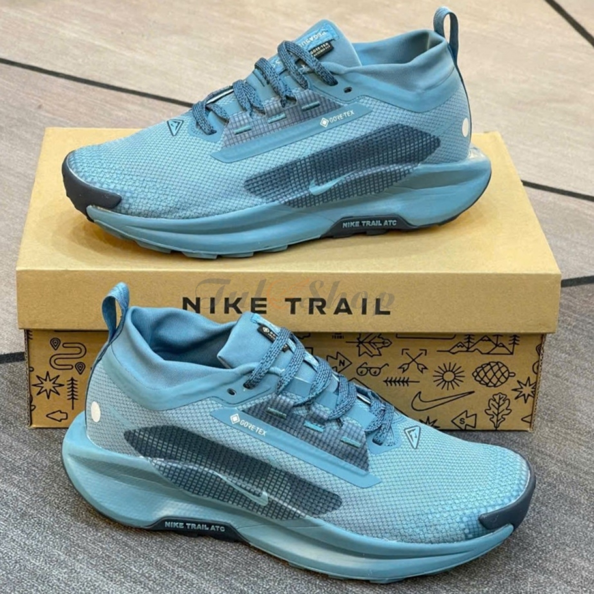 Nike Pegasus Trail 5 Gore-Tex Smokey Blue Navy