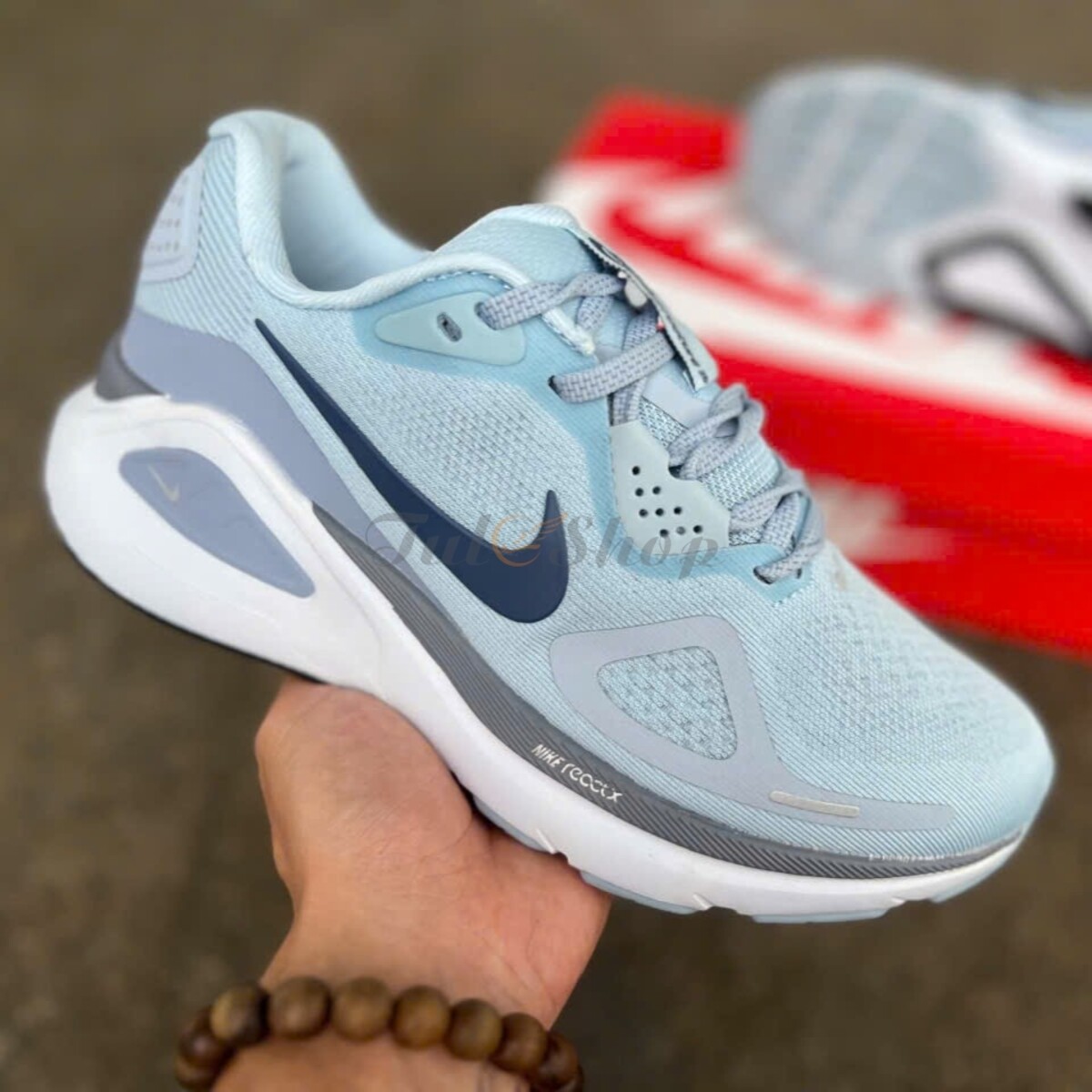 Nike Structure 26 Aluminium/ World Indigo