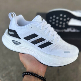 Adidas Boost White Black