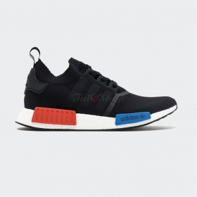 Adidas NMD R1 Core Black Lush Red