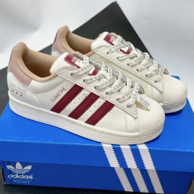 Adidas Superstar Cream Red Rose