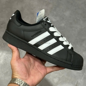 Adidas Superstar II Black White