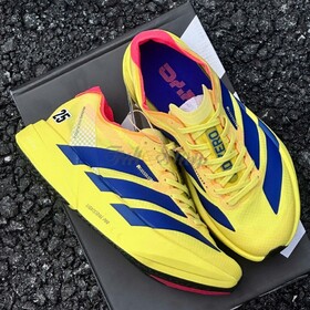Adizero Adios Pro 4 Yellow Navy