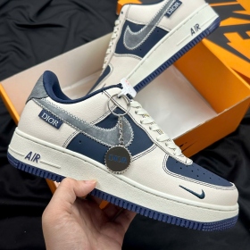 Air Force 1 Low x Dior White Navy