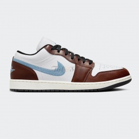 Air Jordan 1 Low Mocha Blue Gray