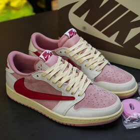 Air Jordan 1 Low Travis Scott OG Shy Pink 2026