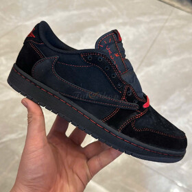 Air Jordan 1 Retro Low OG SP Travis Scott Black Phantom