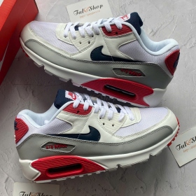 Air Max 90 Summit White/Thunder Blue